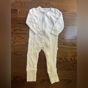 Jamie Kay Organic Cotton Modal Frankie Onepiece pajama Sz. 3y boys/girls milk